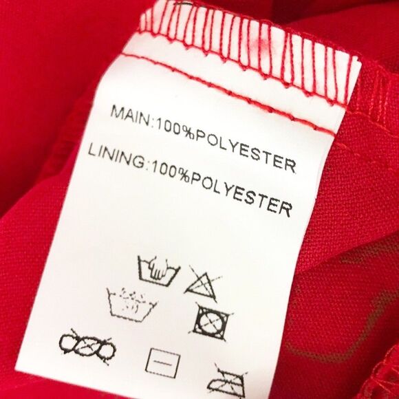 Dear Emilia Blushing Cinderella Hello Molly Maxi Dress Red Small Formal NWT - Picture 10 of 12